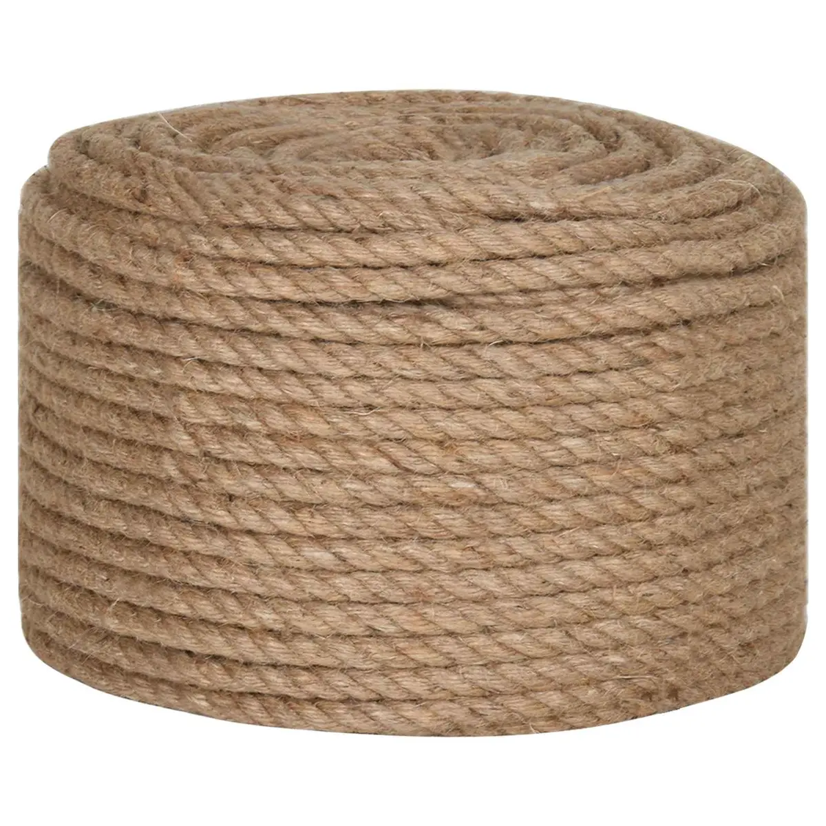 Natural Jute Rope 10mm 250m Brown Coil Garden Agricultural Cordage