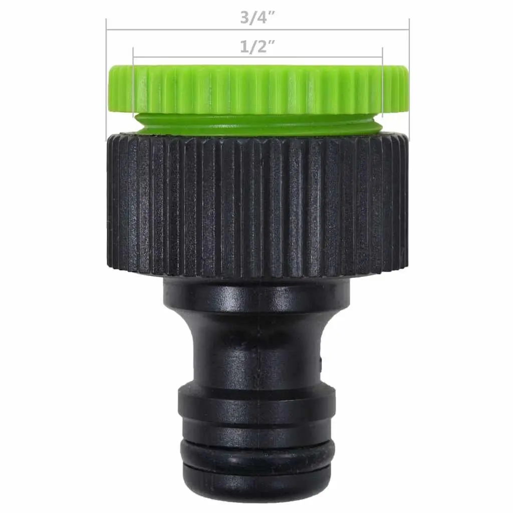 Wall Mounted Garden Water Hose Reel Automatic 10m with Spray Nozzle Green