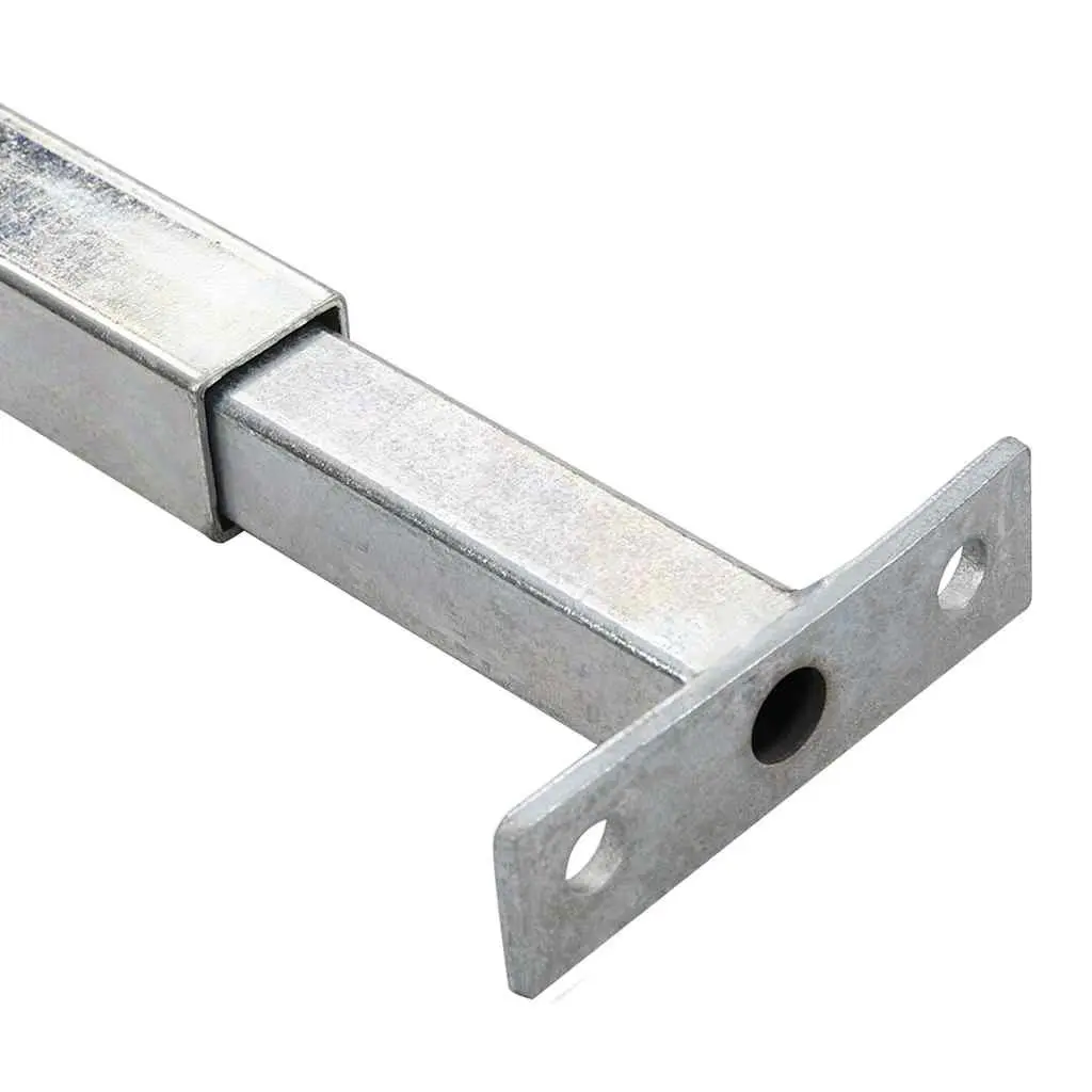 Adjustable Security Window Bar 710-1200mm Silver Home Protection Safety