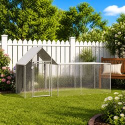 Your Friendly Chicken Coop: 3x1x1.5m Galvanised Steel