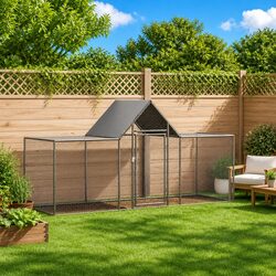 Your Friendly Chicken Coop with Secure Features