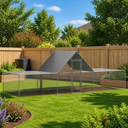 Friendly 6x2x2m Chicken Coop for Your Poultry Needs