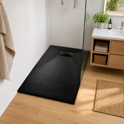 Your Friendly 90x90cm Black Shower Base Tray Awaits