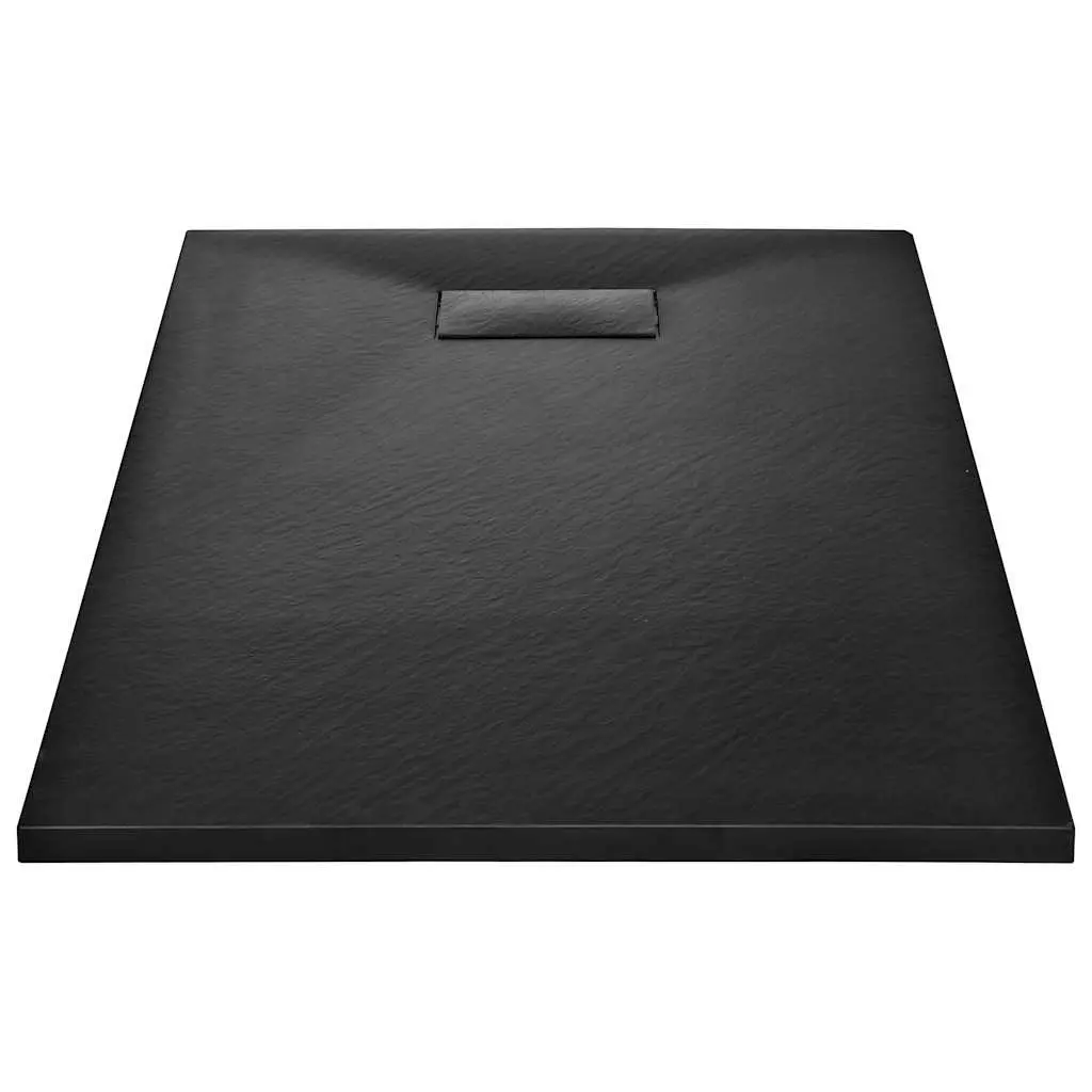 Black Shower Base Tray 120x70cm