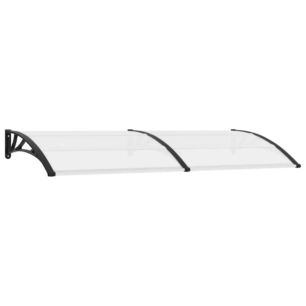 Door Canopy Polycarbonate Awning Window Shelter Outdoor Protection 240x75cm
