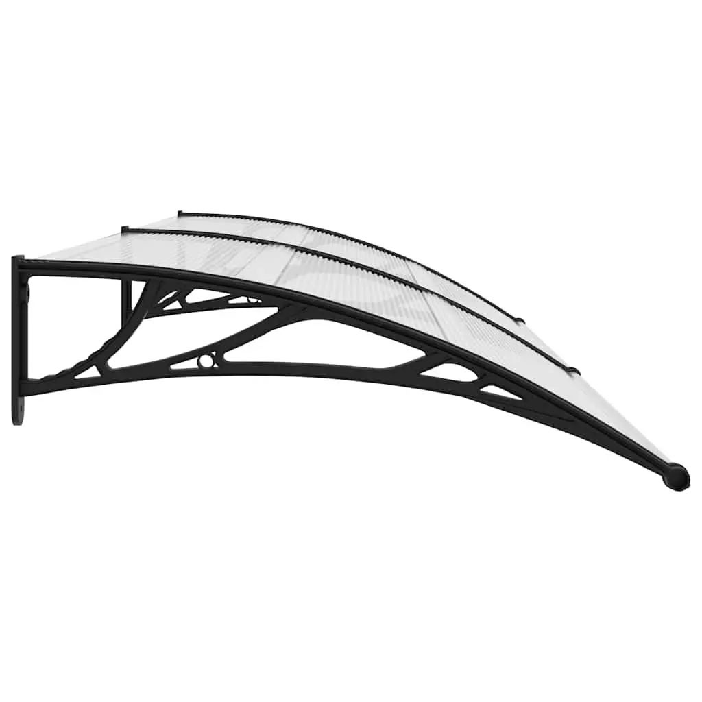 Door Canopy Polycarbonate Awning Window Shelter Outdoor Protection 240x75cm