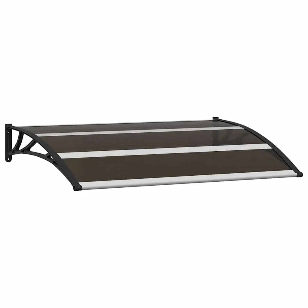 120x75cm Black Door Canopy Awning