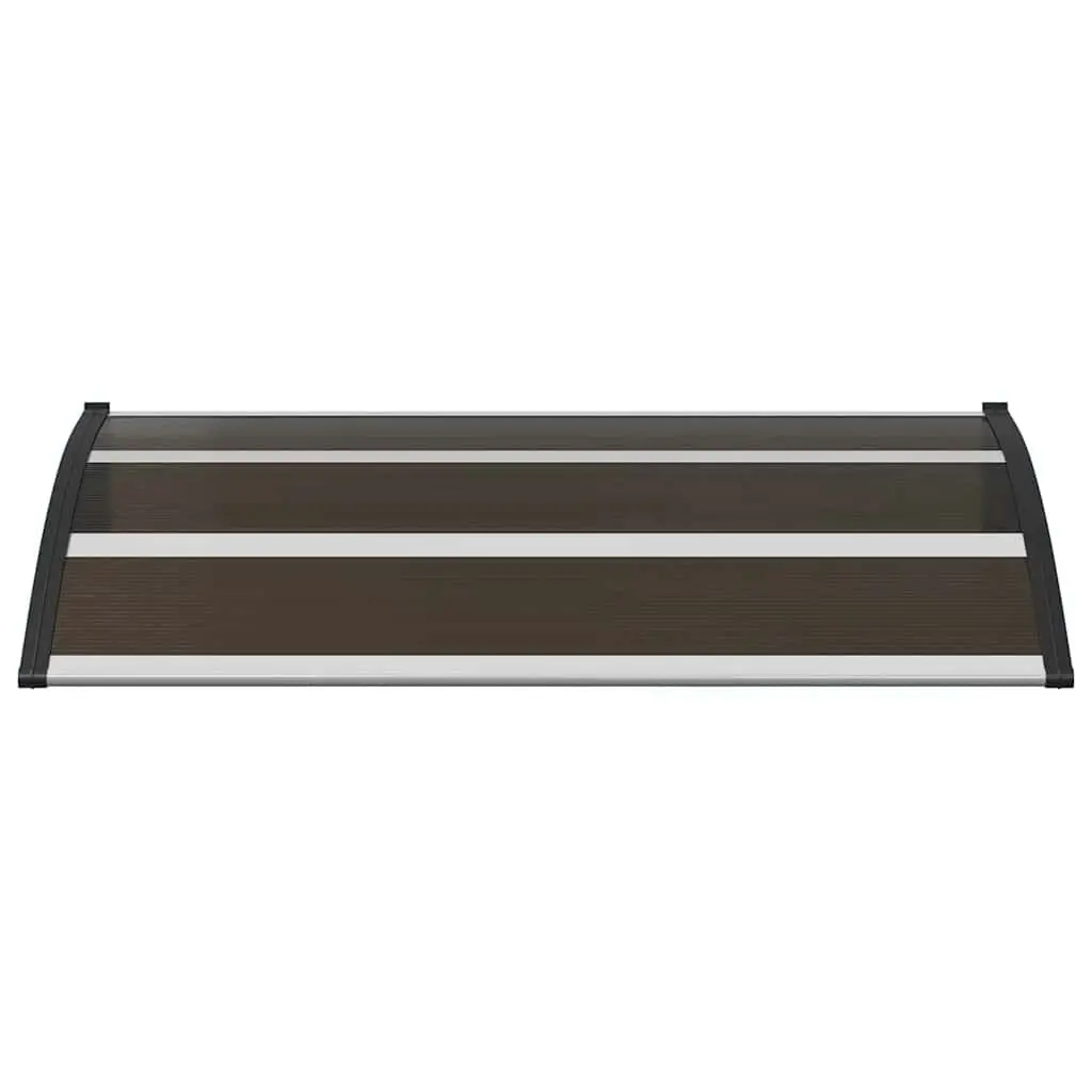 120x75cm Black Door Canopy Awning
