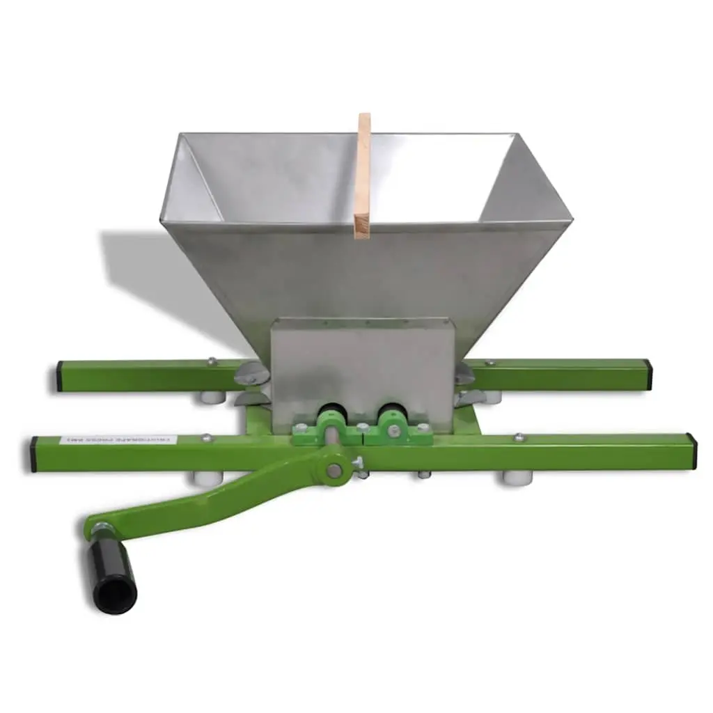 Fruit Crusher Manual Hand Crank 7L Black