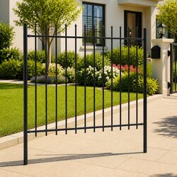 Your Garden's Perfect Fence Panel with Steel Posts