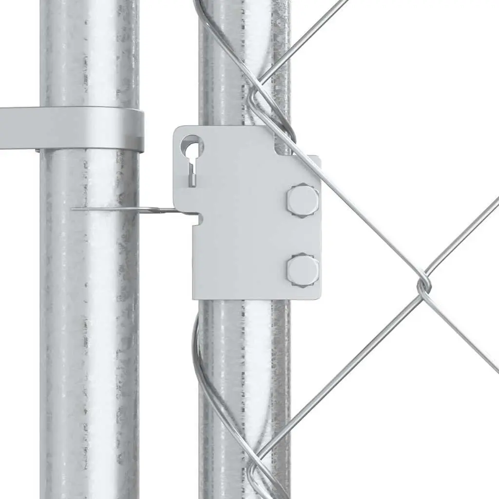 Dog Kennel Run Outdoor Heavy-duty Chain Link Enclosure with Canopy Top Large Size