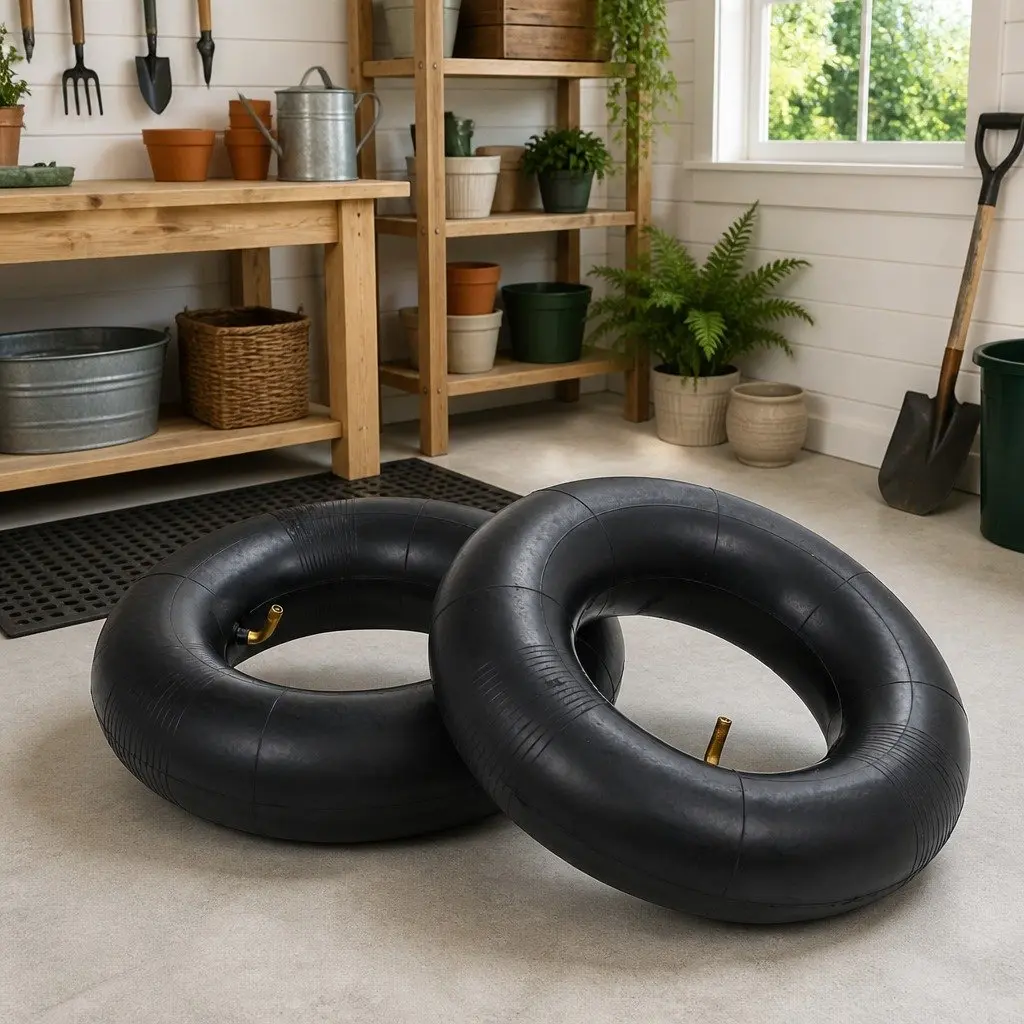 Wheelbarrow Inner Tubes 2 Pack 13x5.00-6 Heavy Duty Replacement Spare Parts