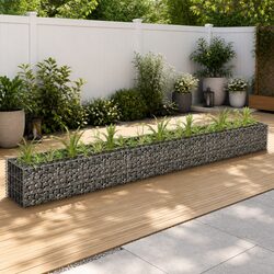 Create Your Perfect Garden with This Gabion Raised Bed