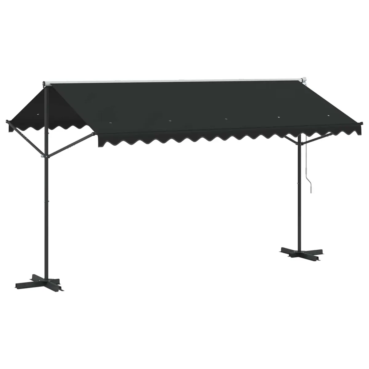 Free Standing Awning 400x300 cm Outdoor Patio Garden Sunshade Anthracite
