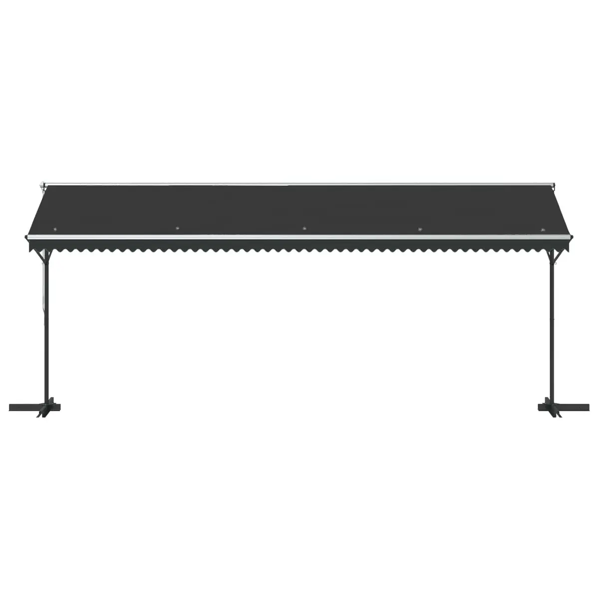 Free Standing Awning 600x300 cm Anthracite Garden Patio Sunshade Outdoor