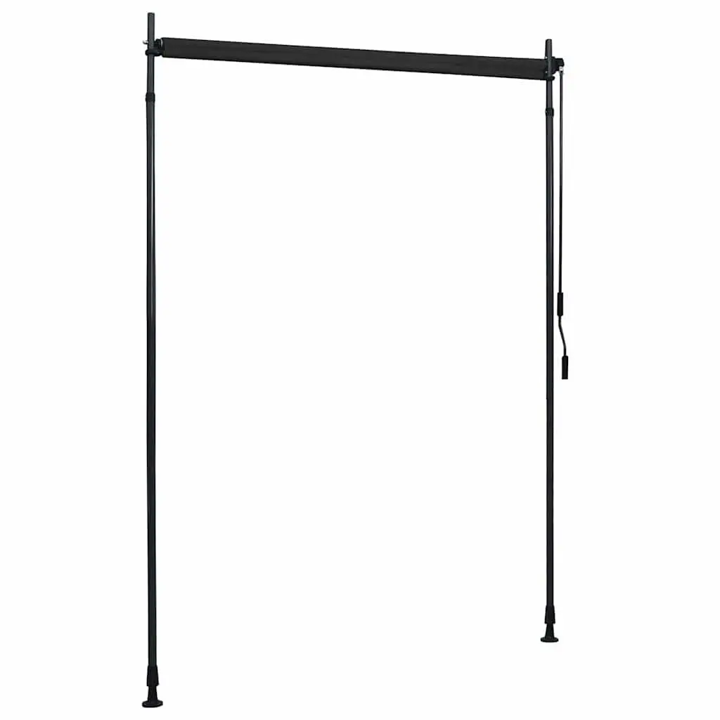 Outdoor Roller Blind 150x270cm in Anthracite