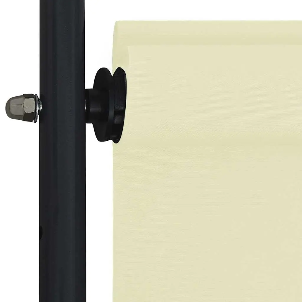 Outdoor Roller Blind Hand Crank Operated 120x270cm Fade Resistant Fabric