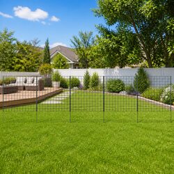 Friendly Green Fence Panel Set – 5 Panels & Fixing Posts