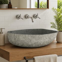 Your Ideal Anthracite River Stone Basin Sink