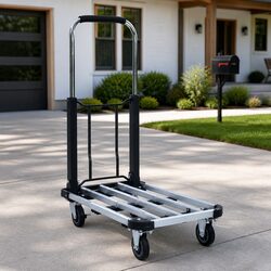 Friendly Foldable Transport Trolley for Easy Carrying