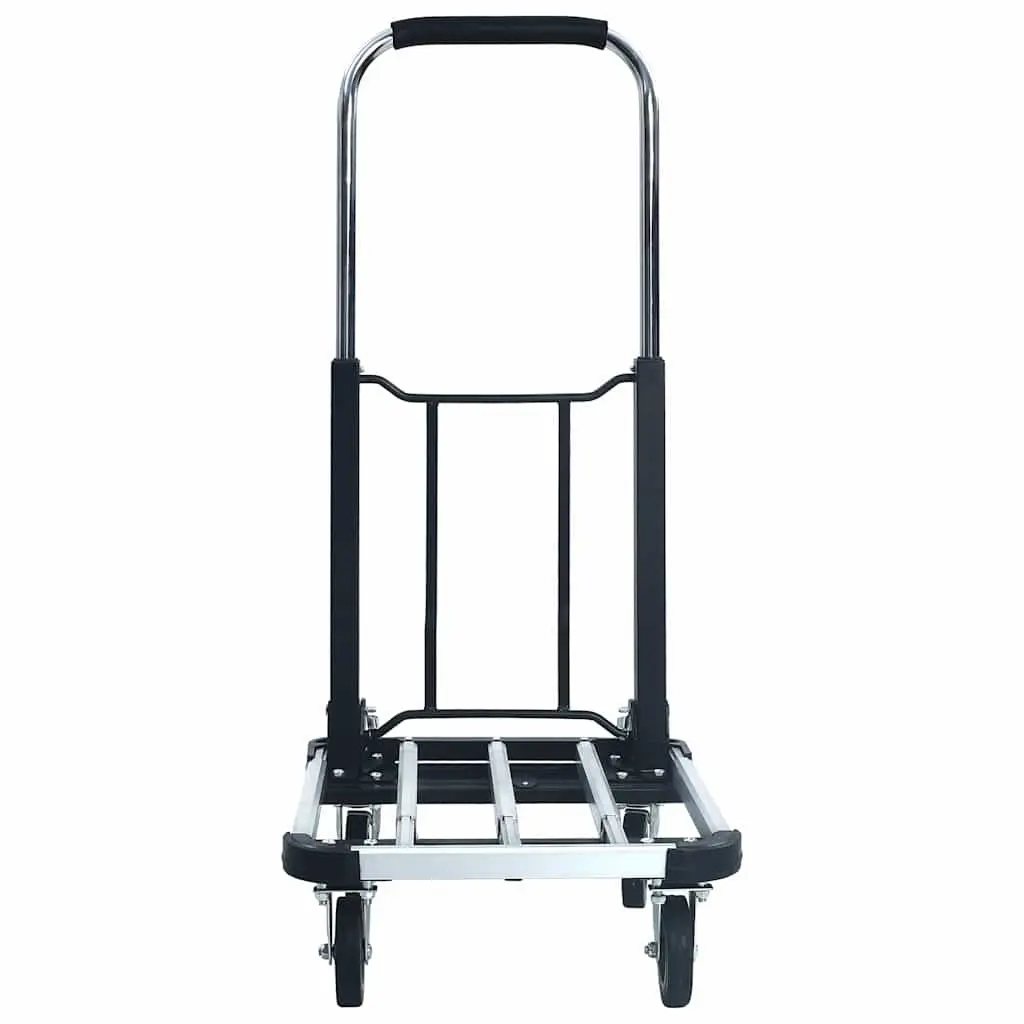 Foldable Transport Trolley Adjustable Handle 150kg