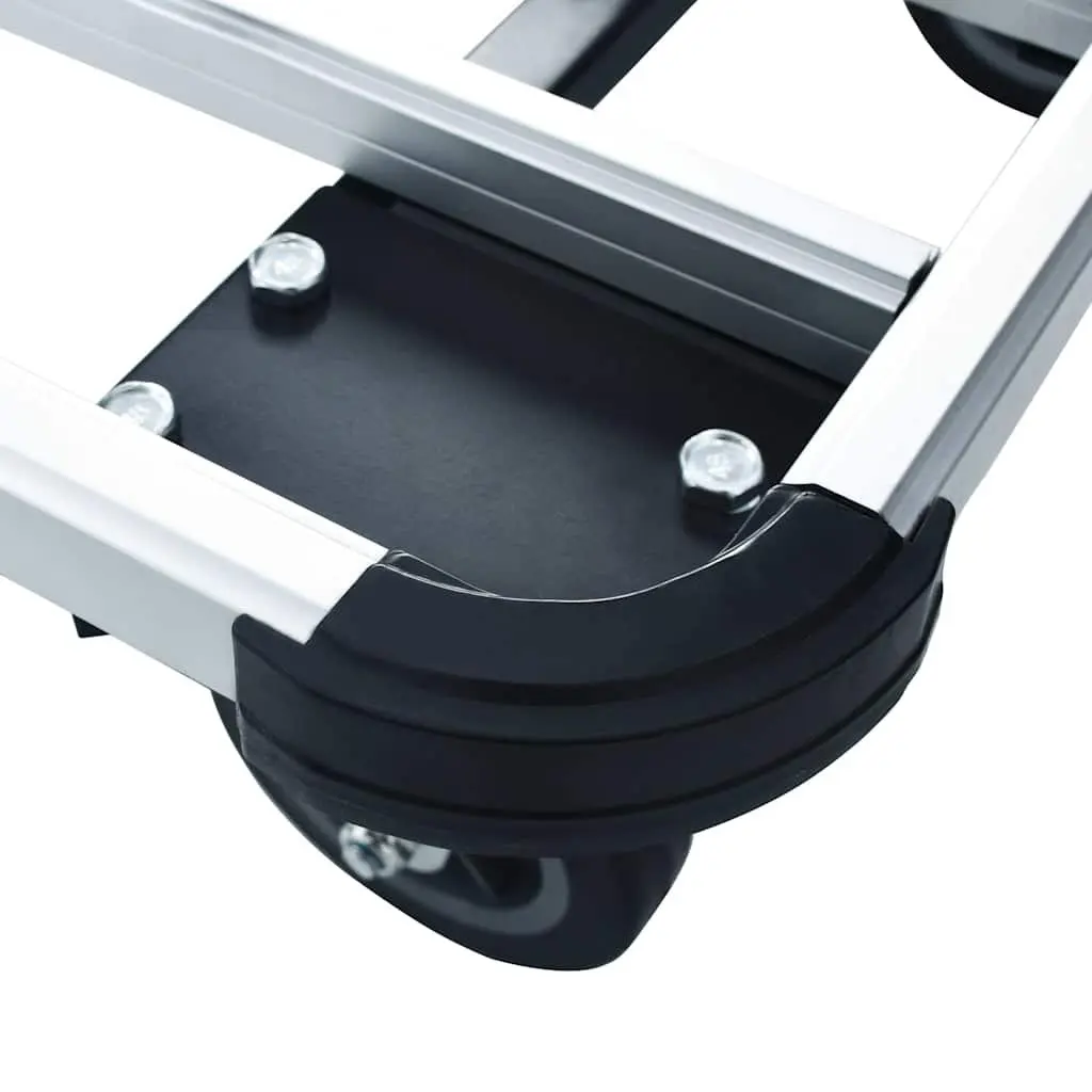 Foldable Transport Trolley Adjustable Handle 150kg
