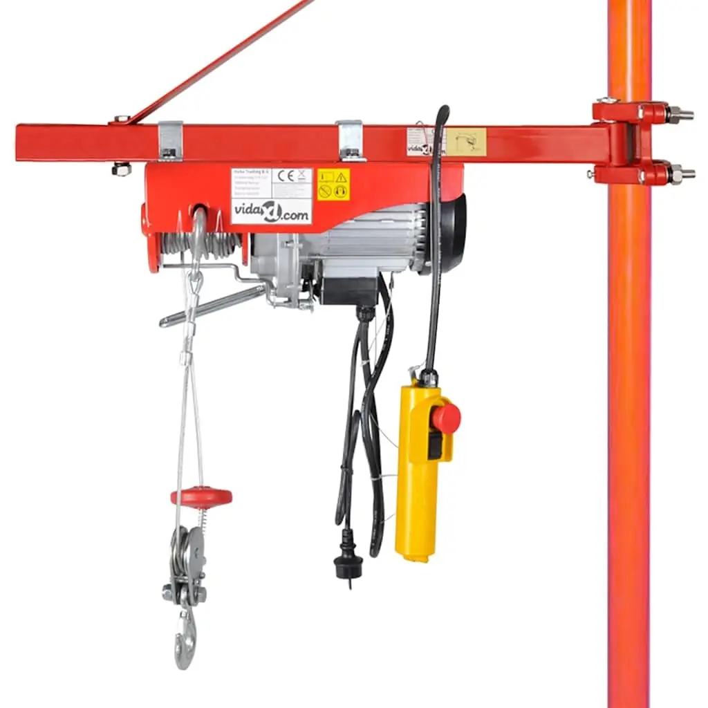 Hoist Frame 1000kg Capacity Swivel Electric Winch Lifting Equipment Workshop
