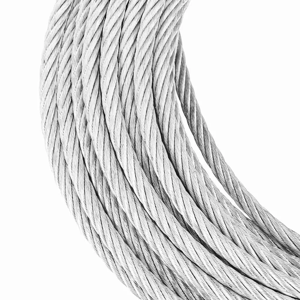 Wire Rope Cable 800kg 20m Steel Galvanised Hoisting Binding Winch Railing
