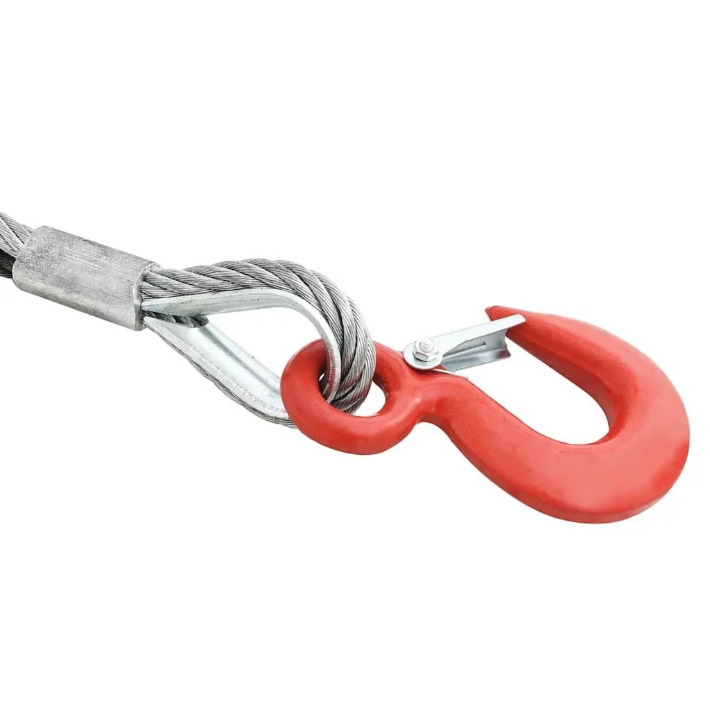 Wire Rope Cable 800kg 20m Steel Galvanised Hoisting Binding Winch Railing