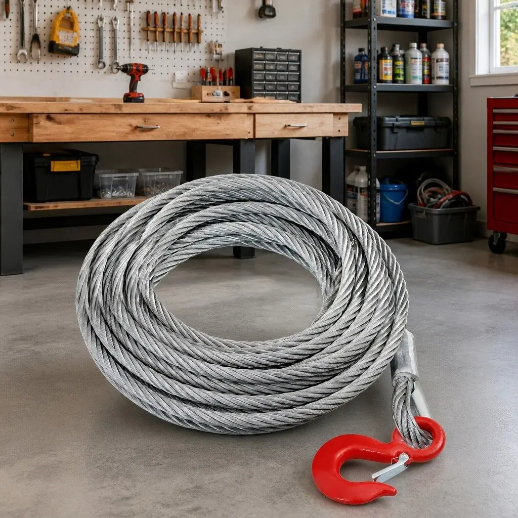 20 m Wire Rope Cable for Safe Handling