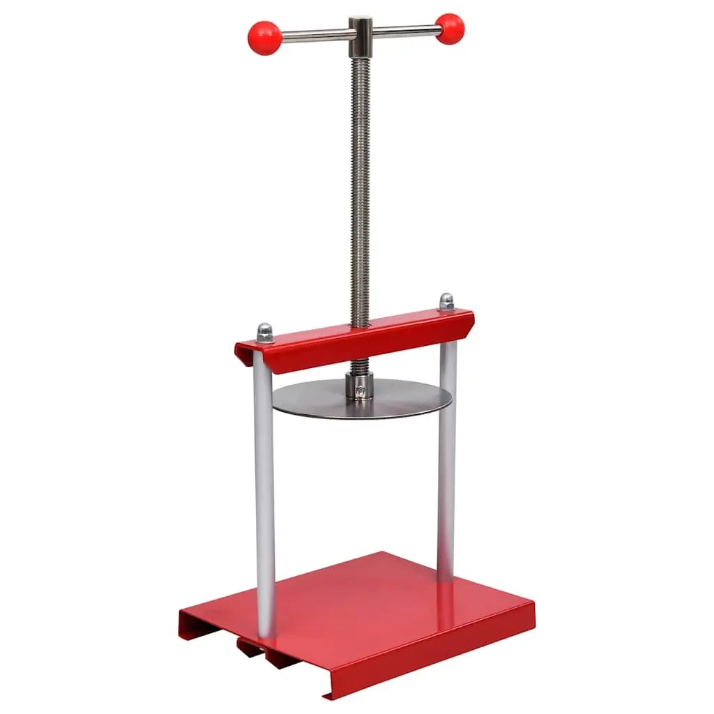 Fruit Press Manual 6L Black Stainless Steel Rotary Handle Juicer
