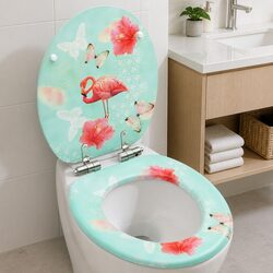 Your New Flamingo Toilet Seat with Soft Close Technology