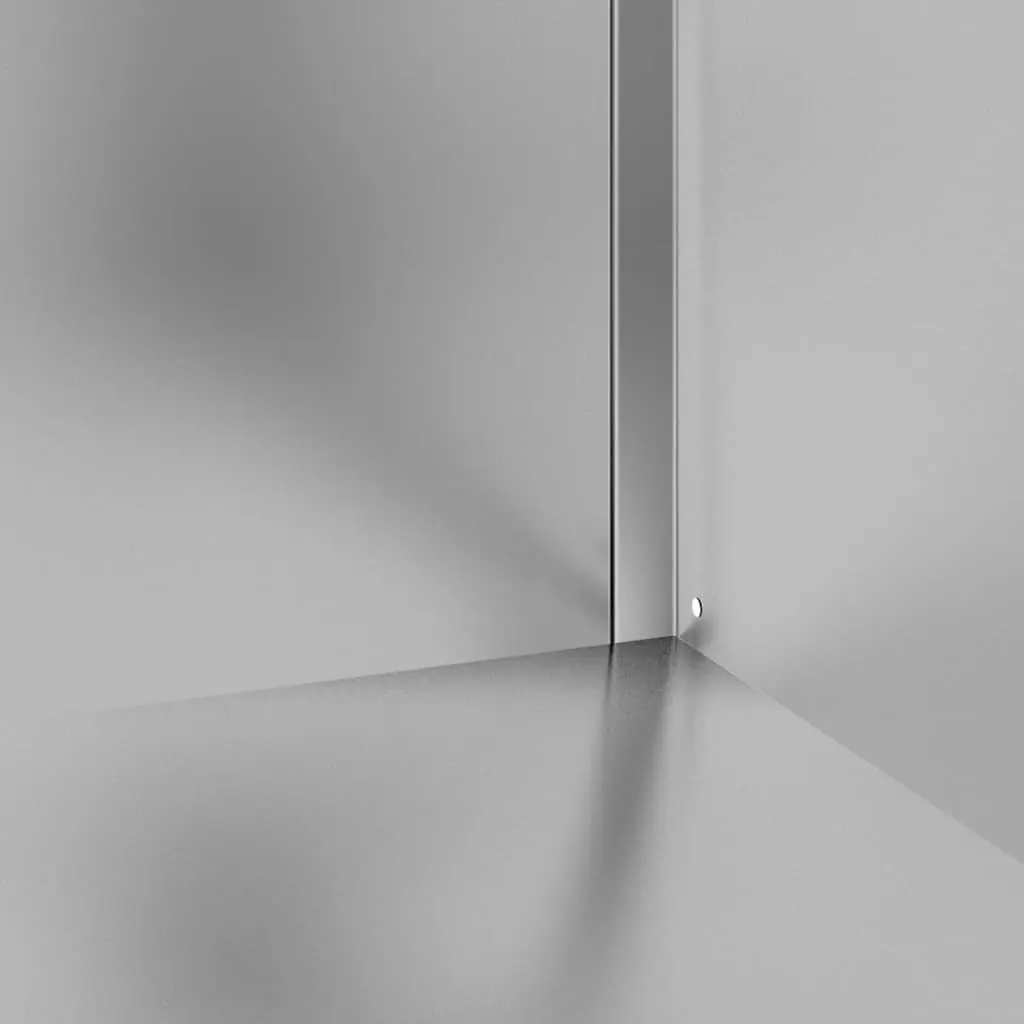 Stainless Steel Work Table with Storage Cabinet 60x60x96cm for Restaurant Kitchen