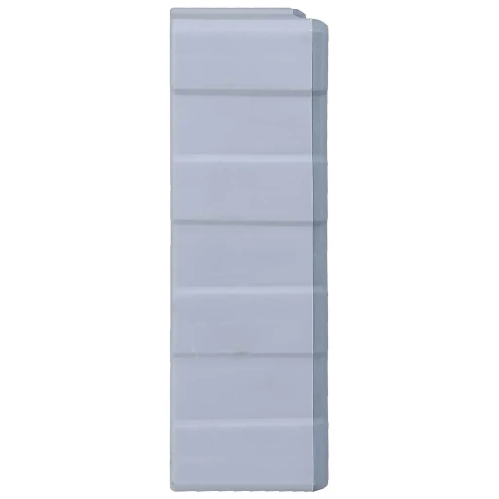 60 Drawer Tool Organiser Multi-Drawer Storage Box Grey 38 x 16 x 47.5 cm