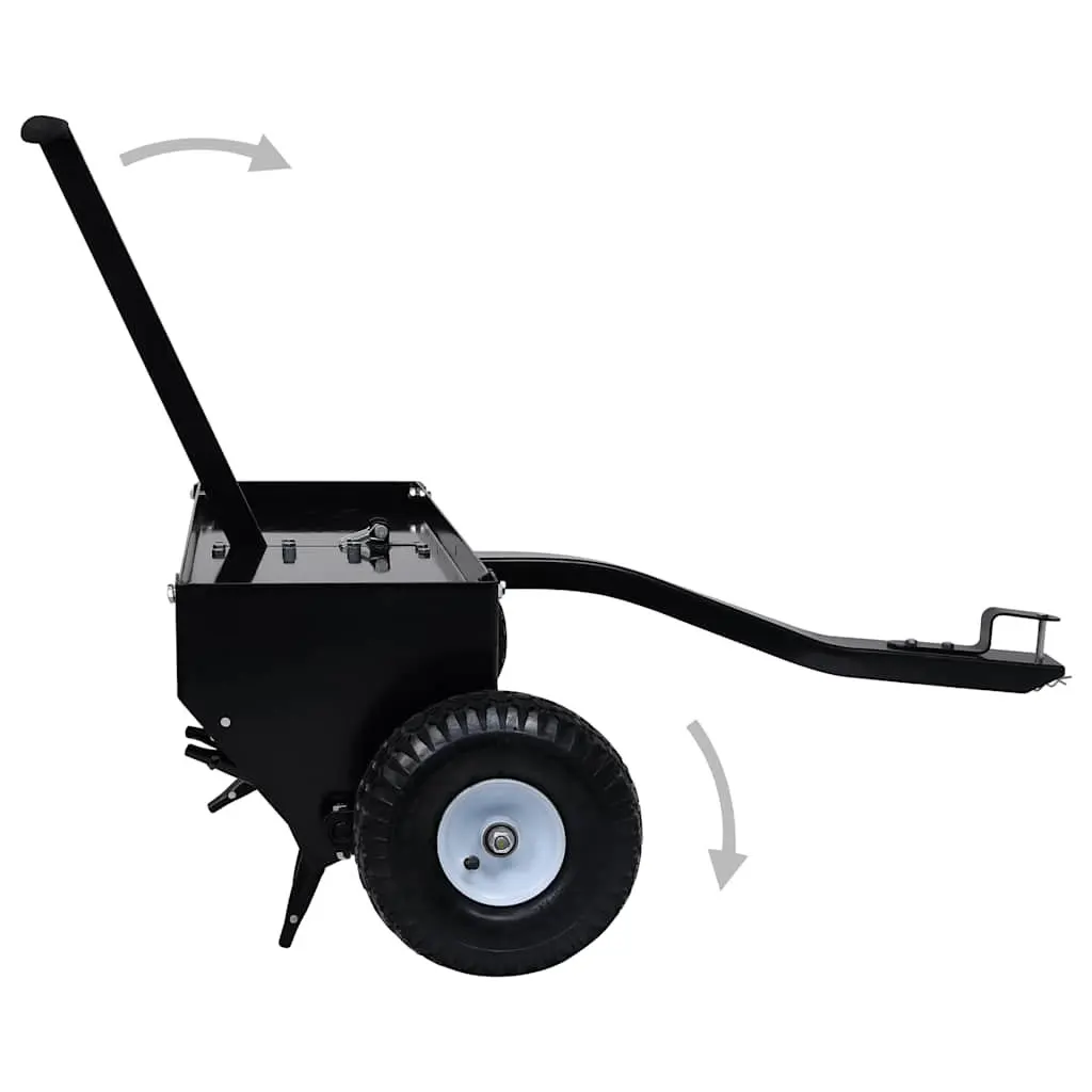 Lawn Aerator Ride-on Mower 102cm Roller Aeration Soil Loosening Garden Tool