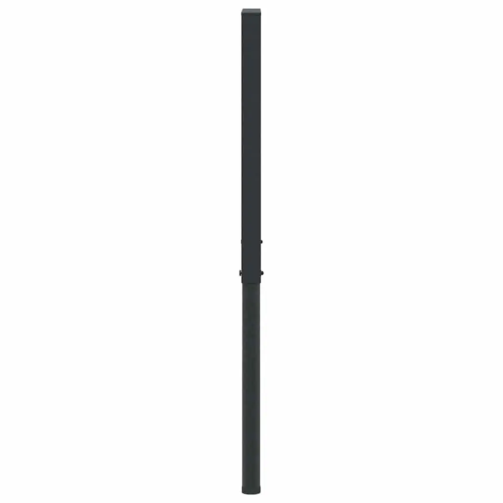 Adjustable Work Bench Frames Metal 55x69-95.5 cm Black 2 Piece