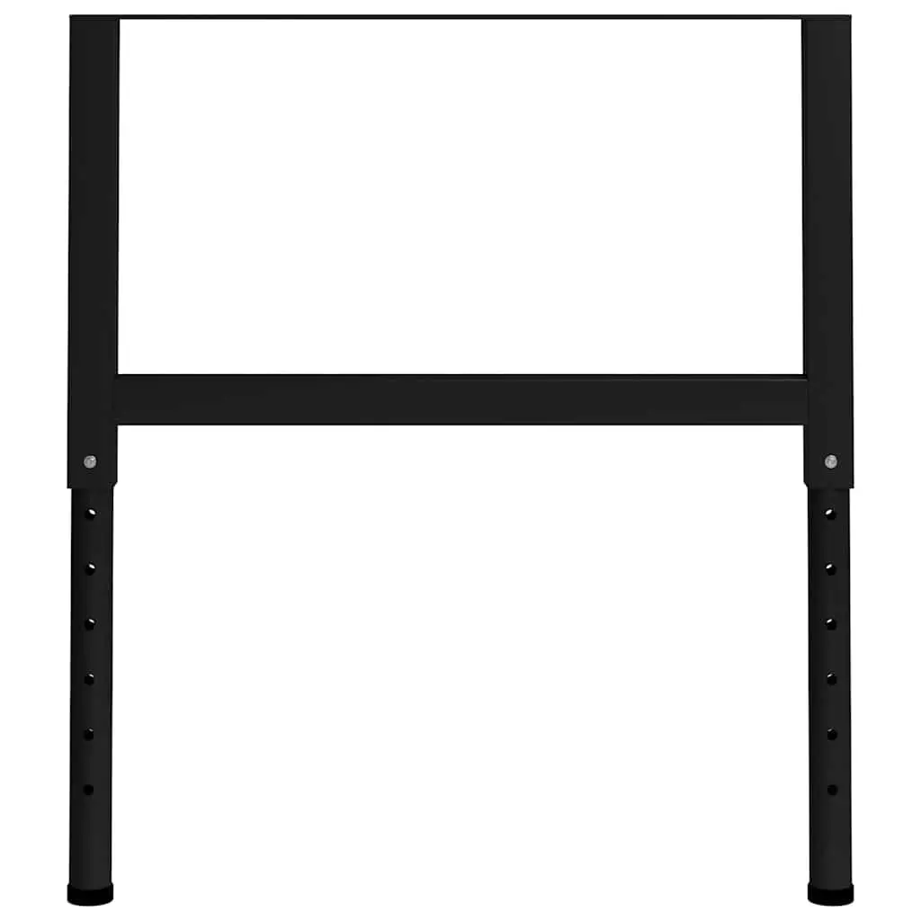 Adjustable Work Bench Frames Metal Table Legs Height Adjustable 69-95.5cm 2pcs