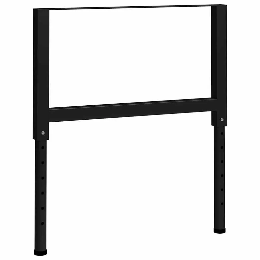 Adjustable Work Bench Frames Metal Table Legs Height Adjustable 69-95.5cm 2pcs