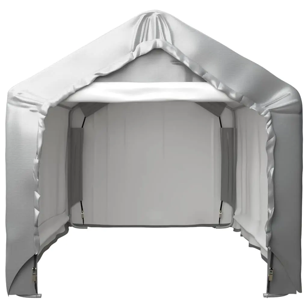 Storage Tent Grey 180x180 cm Waterproof UV-resistant Galvanised Steel Frame
