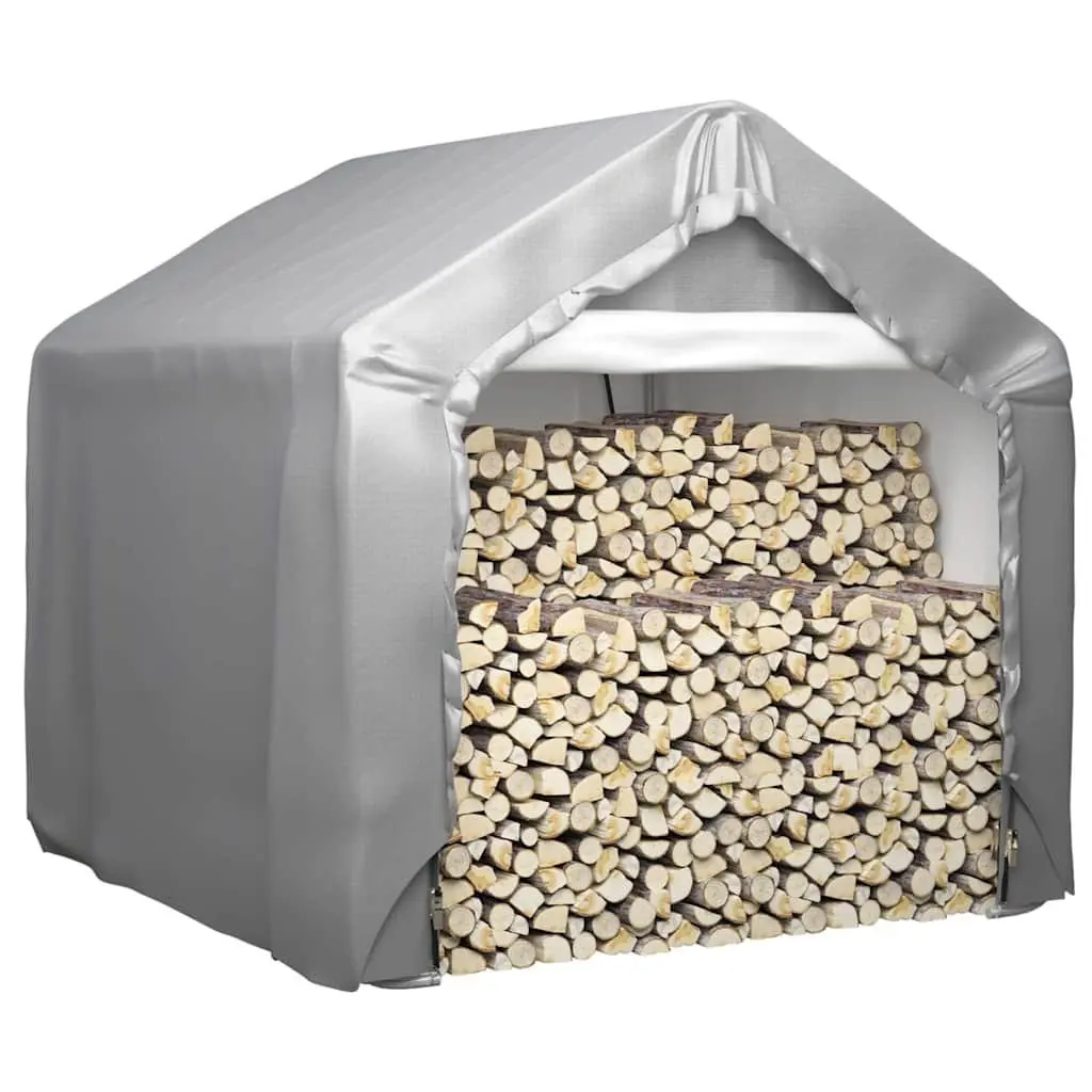 Storage Tent Grey 180x180 cm Waterproof UV-resistant Galvanised Steel Frame