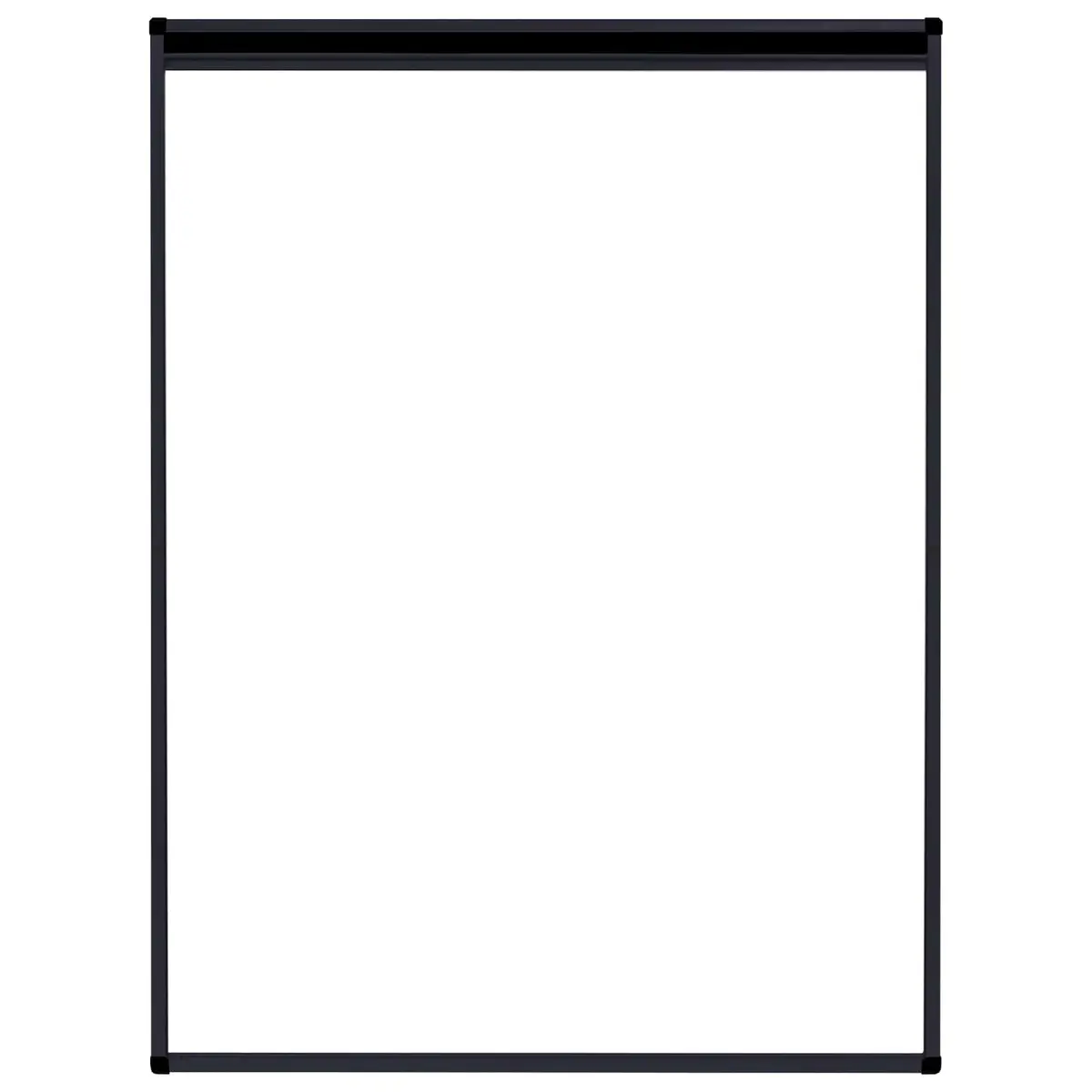 Plisse Insect Screen Aluminium Frame Anthracite 60x80cm Mesh