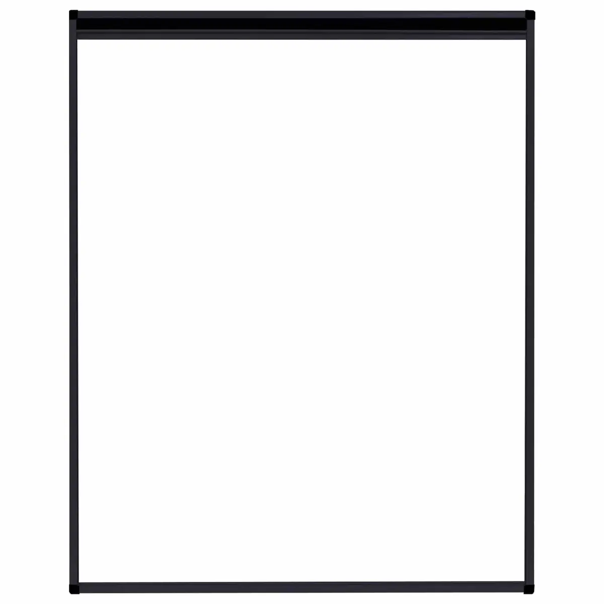 Plisse Insect Screen Aluminium Frame Anthracite 80x100cm