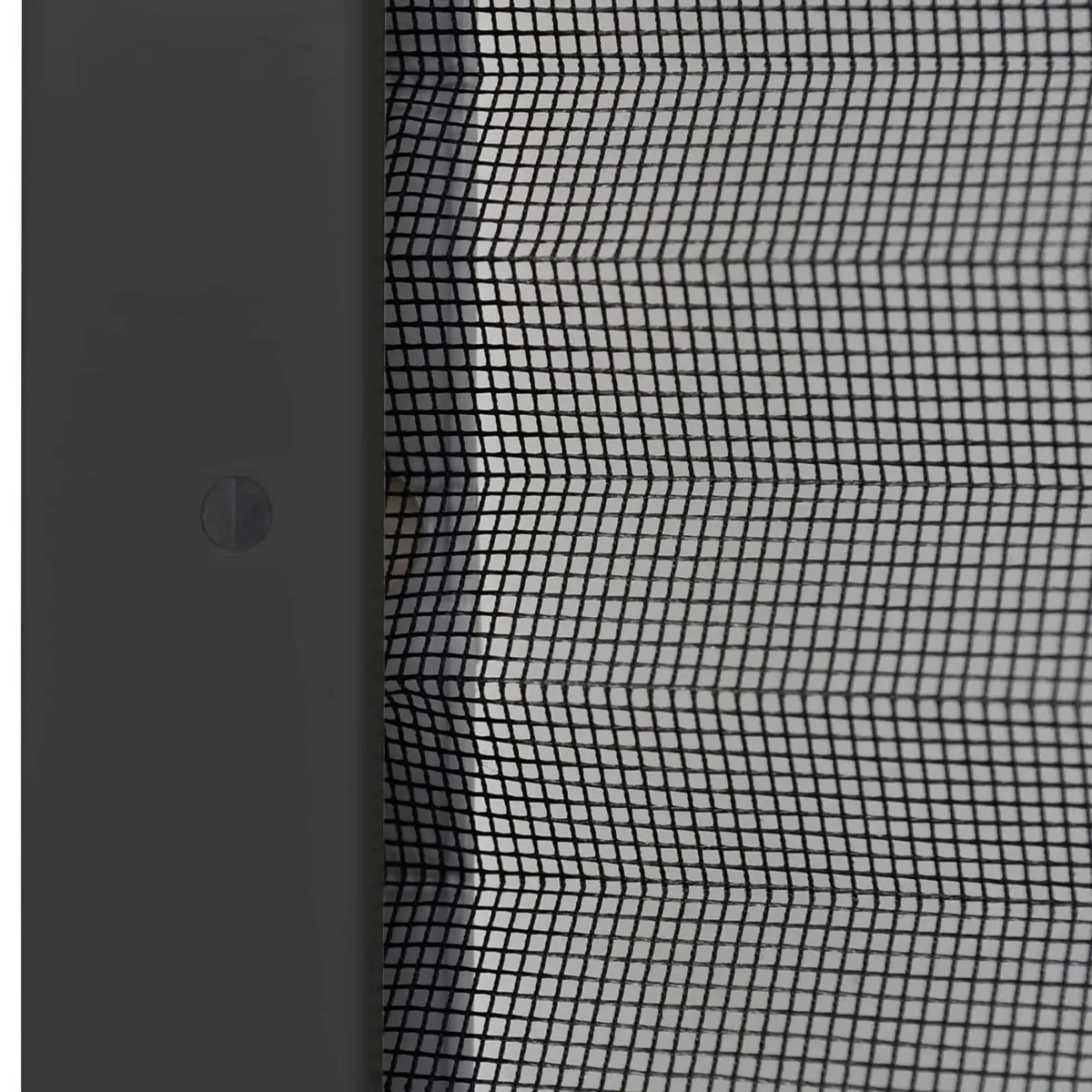 Insect Screen Window Plisse Fine Mesh 80x100cm Aluminium Frame Anthracite