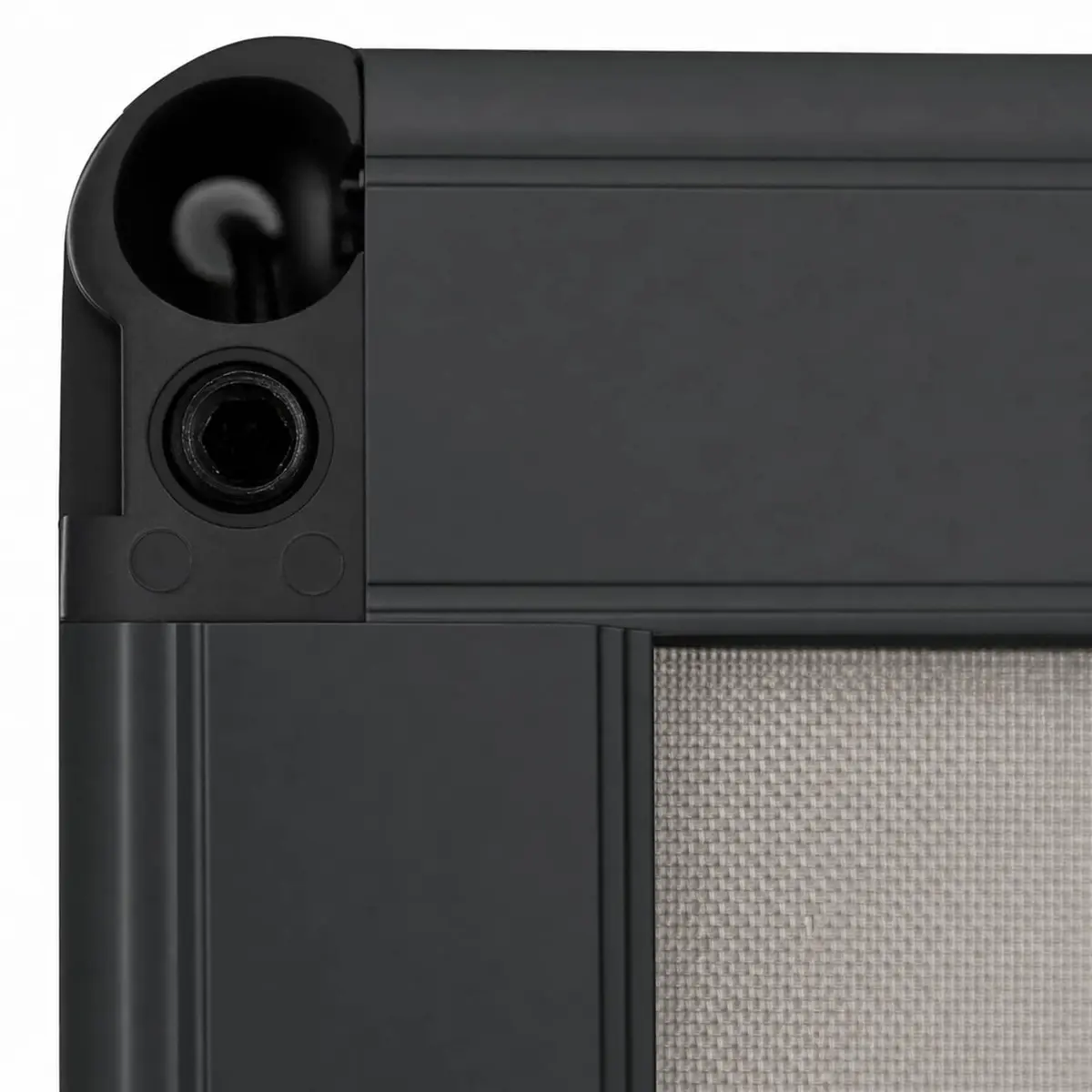 Insect Screen Window Plisse Fine Mesh 80x100cm Aluminium Frame Anthracite