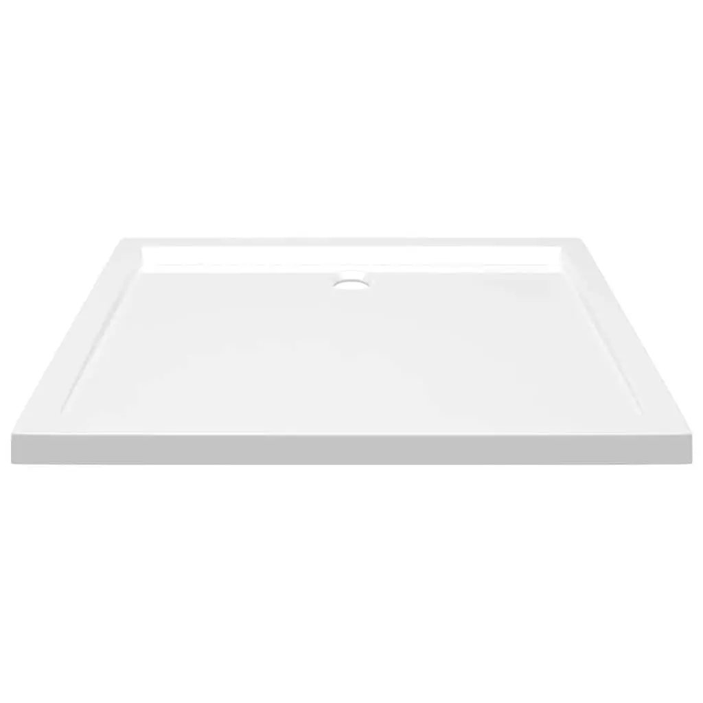 Shower Base Tray Low Threshold White Rectangular 70x90cm Bathroom Fixture