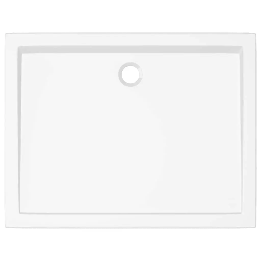 Shower Base Tray Low Threshold White Rectangular 70x90cm Bathroom Fixture