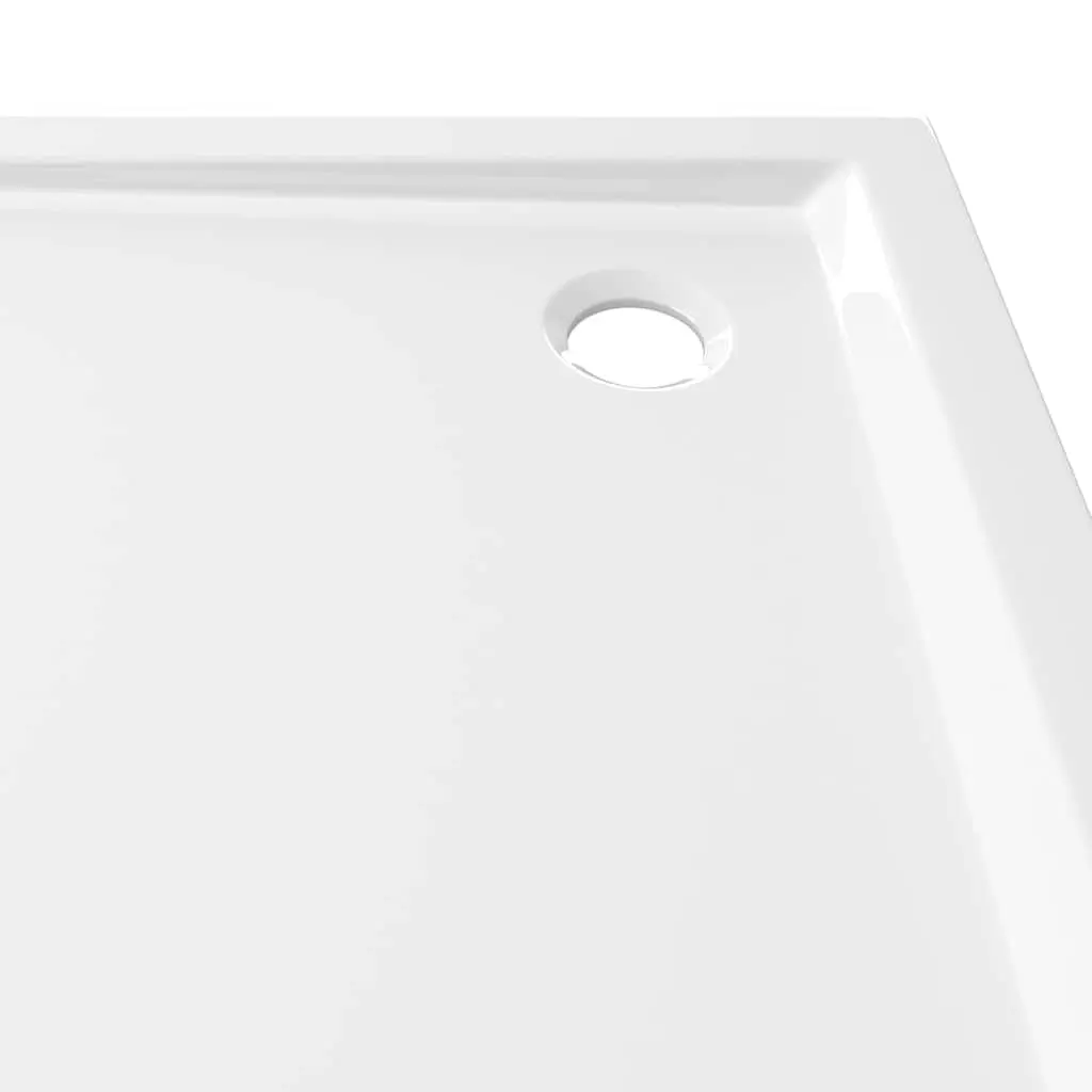 80x80 cm Square Shower Base Tray in White