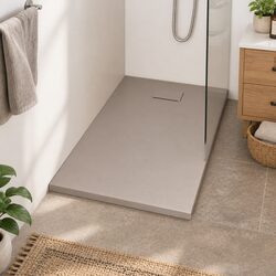 Your Friendly Brown Low Profile Shower Tray - 120x70 cm