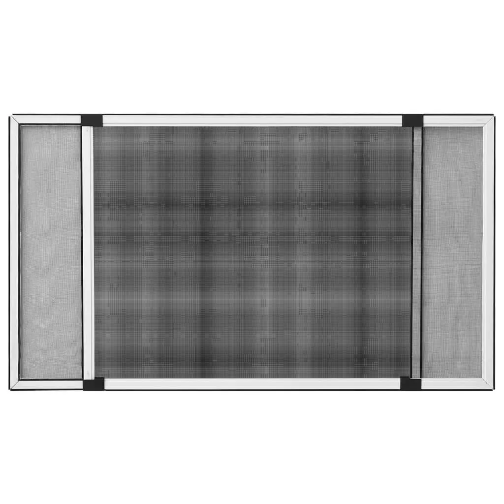 Extendable Insect Screen Adjustable Frame White 100-193cm