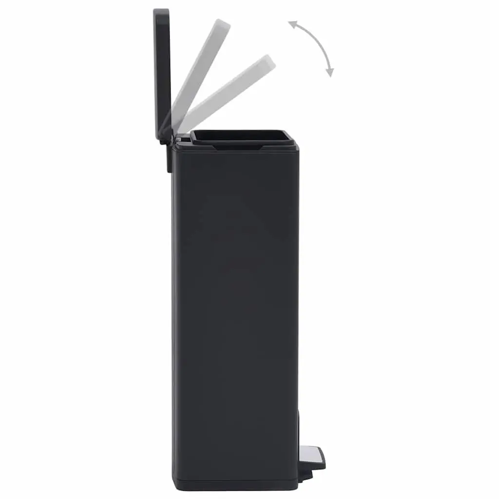 Pedal Dustbin Hands-Free 30L Soft Close Lid Kitchen Rubbish Container